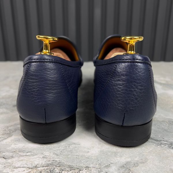 1955 Horsebit Loafers Blue Leather