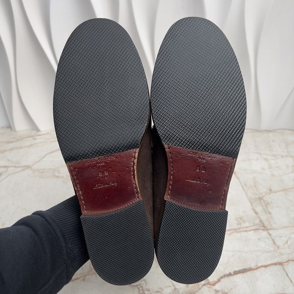 Major Loafers Brown Suede