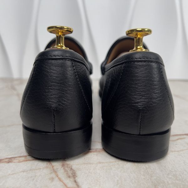 1955 Horsebit Loafers Black Grain Leather