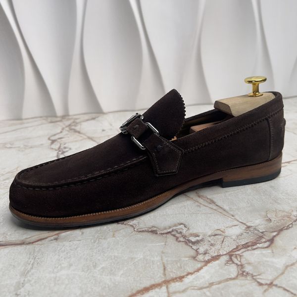 Major Loafers Brown Suede