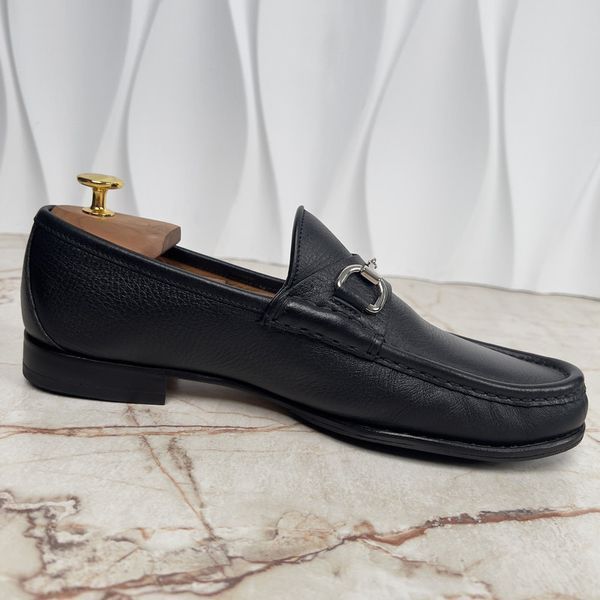 1955 Horsebit Loafers Black Grain Leather