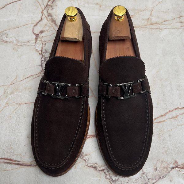 Major Loafers Brown Suede