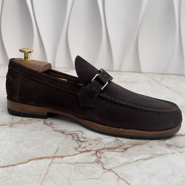 Major Loafers Brown Suede