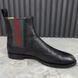 Web черевики челсі чорні шкіряні 2952 фото 3
