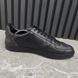 Rivoli Sneakers Black Leather Monogram Eclipse