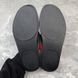 Web Interlocking GG Thong Sandals Black Leather