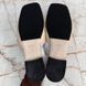 Horsebit Logo Sandal Flat Beige Leather