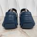 Monte Carlo Moccasins Blue Leather