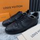 Rivoli Sneakers Black Leather Monogram Eclipse