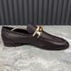 Loafers Brown Grained Leather