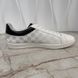 Luxembourg Damier Black Monogram Sneakers White Leather