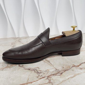 Interlocking GG Loafers Brown Leather