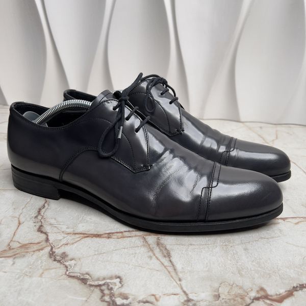 Calzature Uomo Derby Graphite Leather