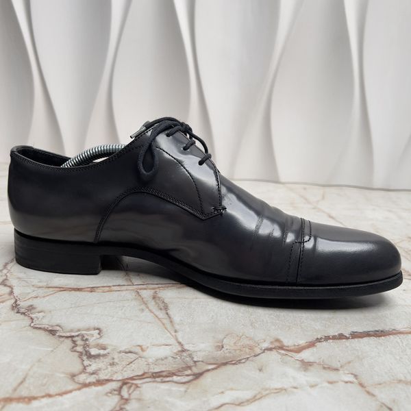 Calzature Uomo Derby Graphite Leather