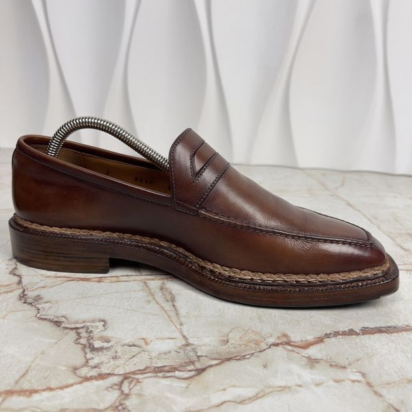 StefanoBi Penny Loafer Brown Leather 3376 фото