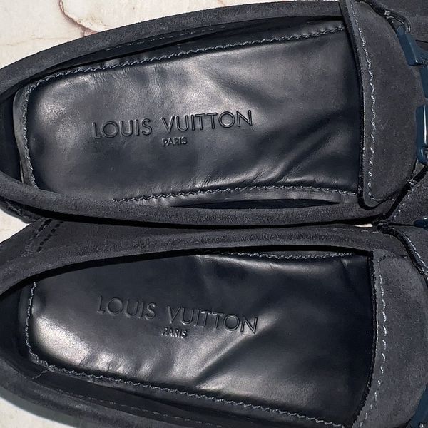 Monte Carlo Moccasins Blue Suede