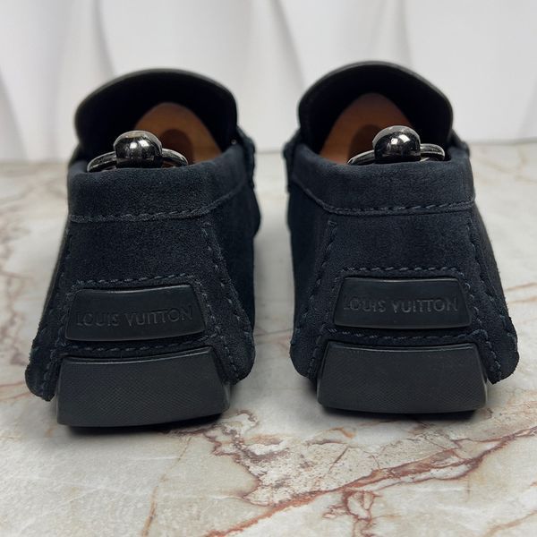 Monte Carlo Moccasins Blue Suede