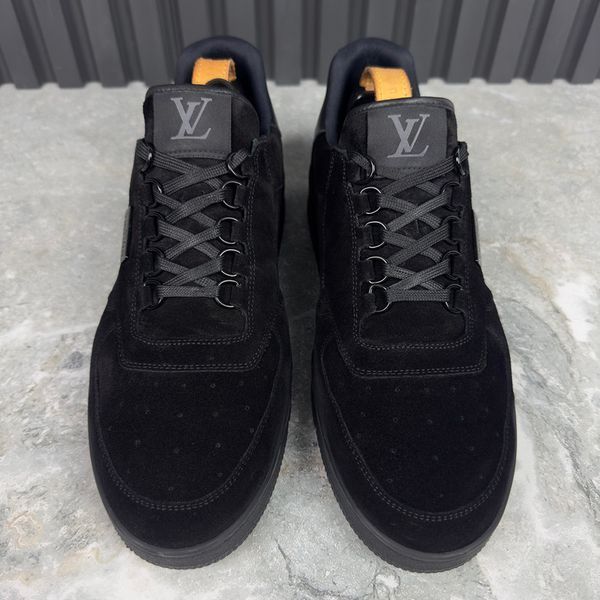 LV Trainers кросівки чорні замшеві 2635 фото