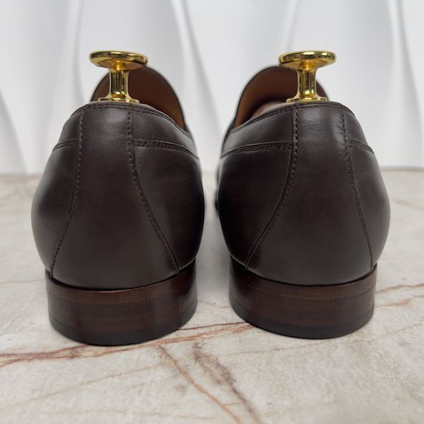 Interlocking GG Loafers Brown Leather