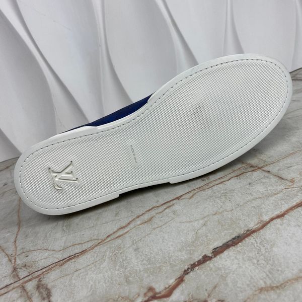 Match Up Sneakers Monogram Blue Leather