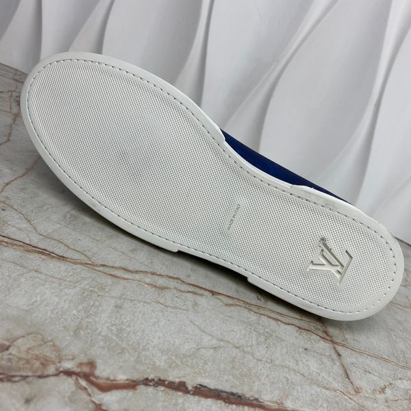 Match Up Sneakers Monogram Blue Leather