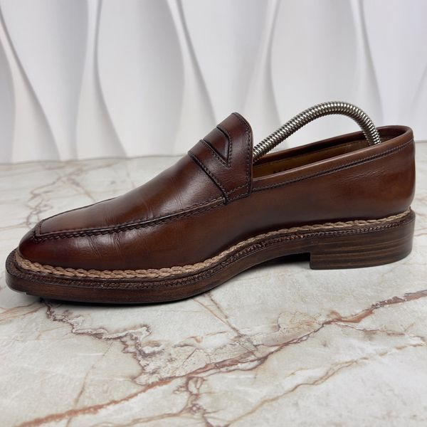 StefanoBi Penny Loafer Brown Leather 3376 фото