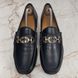 Interlocking GG Loafers Black Leather