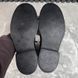 Combat Boots LV Medallion Wingtip Perforated Black Leather