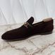 Jordaan Horsebit Web Loafers Brown Suede