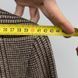Coat Prince of Wales Brown Beige Check Wool Cashmere Blend