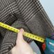 Coat Prince of Wales Brown Beige Check Wool Cashmere Blend