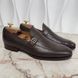 Interlocking GG Loafers Brown Leather