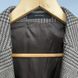 Coat Prince of Wales Brown Beige Check Wool Cashmere Blend
