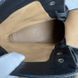 Combat Boots LV Medallion Wingtip Perforated Black Leather