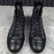 Brooklyn Damier високі кросівки кеди чорні шкіряні 3142 фото 1