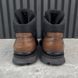 Fast Track Hiking Boots Black Leather Scritto Jacquard-Shell
