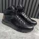 Fast Track Hiking Boots Black Leather Scritto Jacquard-Shell
