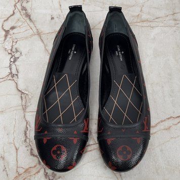 Infrarouge Revival ballet flats black canvas