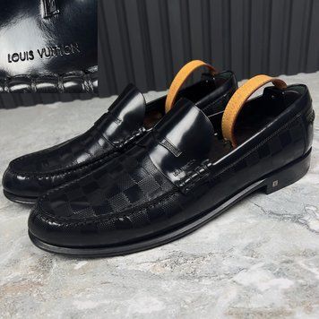 Graduation Loafer Damier Glazed Leather