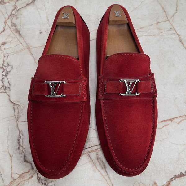 Hockenheim Moccasins Red Suede