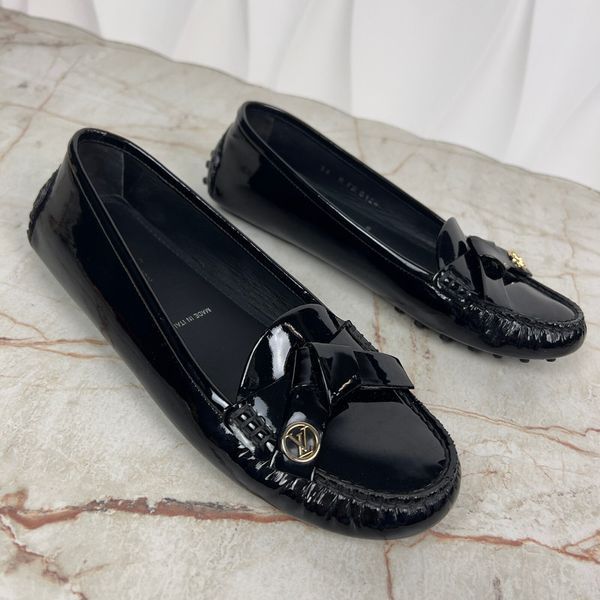 Parklane Moccasin Black Patent Leather
