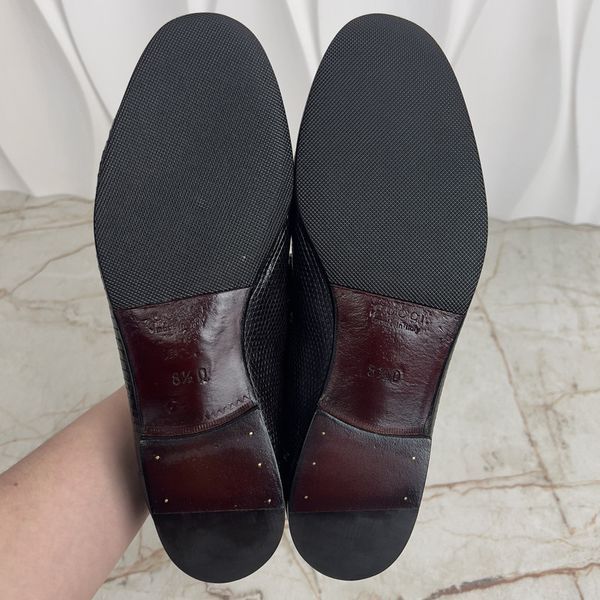 Vintage 1953 Style Web Loafer Dark Brown Lizard Skin
