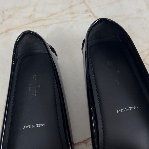 Parklane Moccasin Black Patent Leather