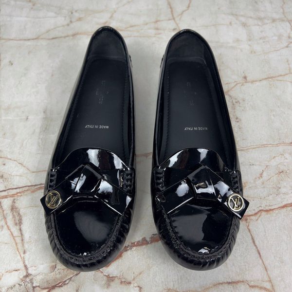 Parklane Moccasin Black Patent Leather
