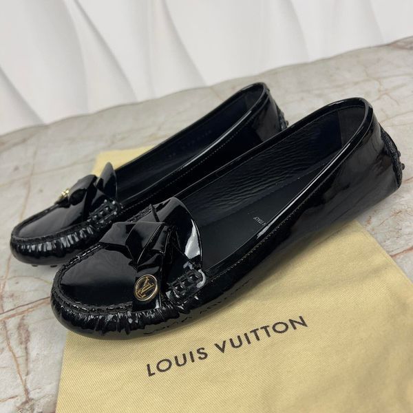 Parklane Moccasin Black Patent Leather