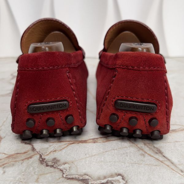 Hockenheim Moccasins Red Suede