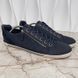 Challenge Zip Up Sneakers Damier Infini Blue Nubuck
