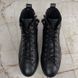 Stellar Circle Logo LV Sneakers Black Leather Fur