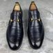 Horsebit Jordaan Loafers Patina Blue Leather