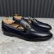 Horsebit Jordaan Loafers Patina Blue Leather